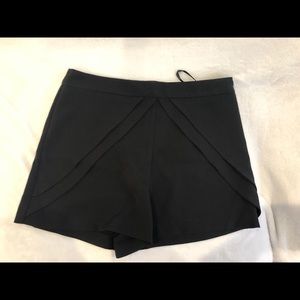 Black dress shorts